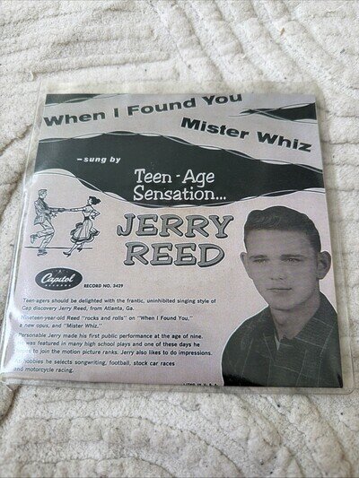 Jerry Reed – Mister Whiz / When I Found You Repress