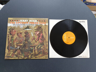 JERRY REED - THE UPTOWN POKER CLUB 1973 US PRESS 12" VINYL RECORD LP EX