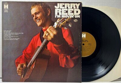 LP Jerry Reed I'm Movin' Harmony H 30547 USA Import Vinyl VG+ Cover VG+ 1971