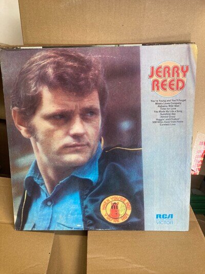 JERRY REED JERRY REED, VINYL LP, LSP4750, VG+