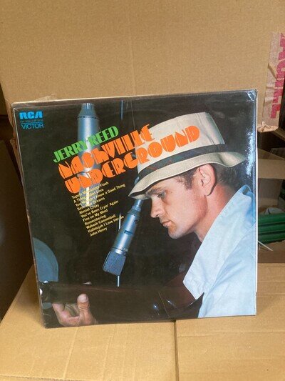 JERRY REED NASHVILLE INDERGROUND, VINYL LP, LSA3056, 1C/1C, VG+