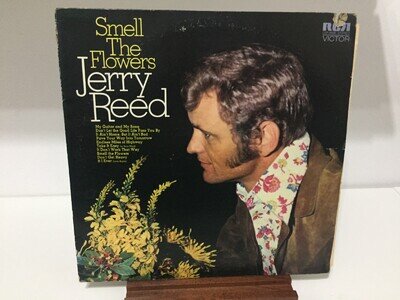 JERRY REED SMELL THE FLOWERS 12'' VINYL 1972