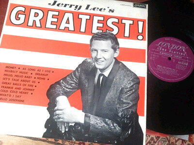 JERRY LEE LEWIS - Jerry Lee Lewis Vol 2, RARE 1962 UK MONO LP.....EX