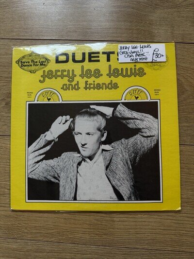Jerry Lee Lewis Duets Gold Vinyl LP Album