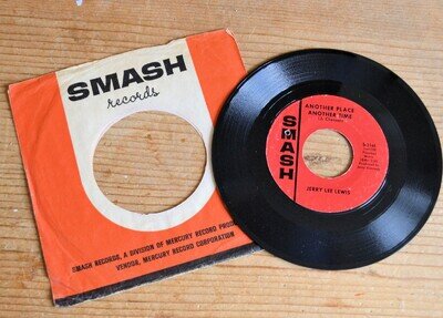 Smash Vinyl 45: Jerry Lee Lewis: Another Place Another Time S-2146