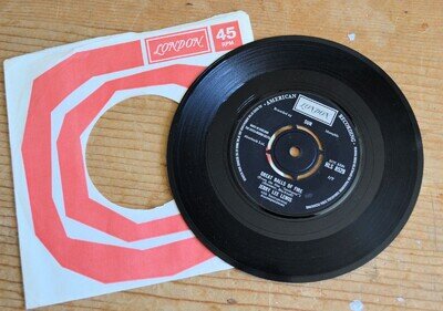 Rare Re-Issue London Vinyl 45: Jerry Lee Lewis: Great Balls Of Fire. HLS 8529