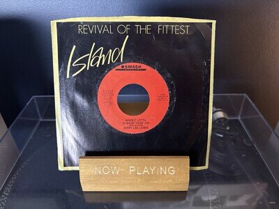 Jerry Lee Lewis Whole Lotta Shakin’ Goin’ On US Smash 7” Vinyl Record VG