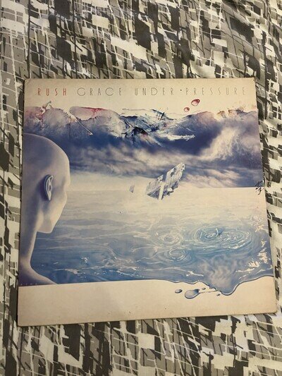 Rush Grace Under Pressure Vinyl LP