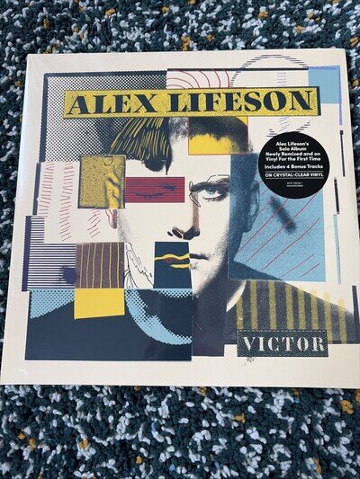 Alex Lifeson Rush Victor 2LP Clear Vinyl with 4 Bonus Tracks, Sealed