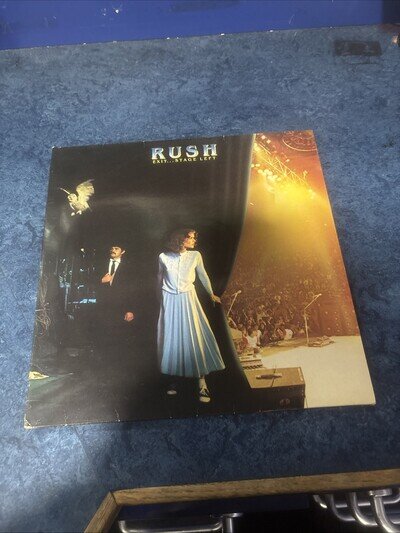 Rush: Exit Stage Left 1981 Mercury Double Gatefold Lp Ex Condition
