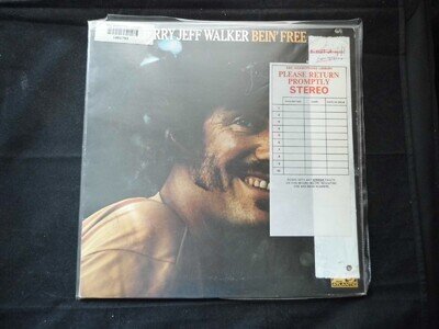 Jerry Jeff Walker – Bein' Free UK 1971 1st Atlantic Records – 2466007 A1/B1