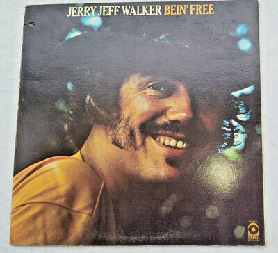 JERRY JEFF WALKER "BEIN' FREE" 1970 USA VINYL LP COUNTRY PSYCH ROCK
