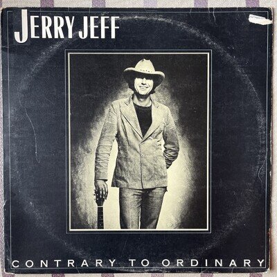 Jerry Jeff Walker Contrary To Ordinary - Vinyl LP 1978 1st press inner sleeve