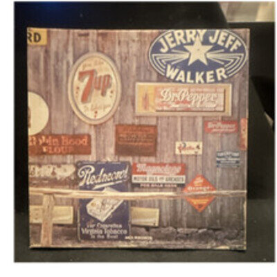 Jerry Jeff Walker Ridin' High MCA LP 12" Vinyl Record Country