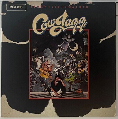 Jerry Jeff Walker - Cowjazz [Southcoast, 1982, Vinyl: EX] * COUNTRY ROCK