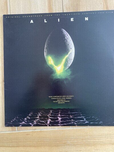 Jerry Goldsmith Alien (Original Soundtrack) 12" Black Vinyl LP 33 RPM Stereo
