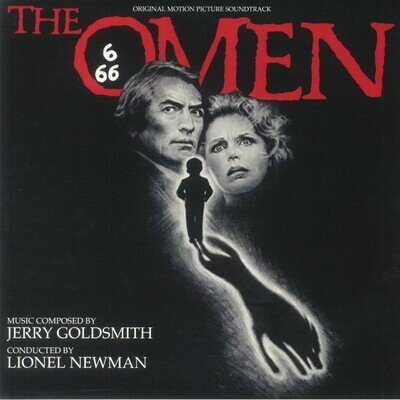 GOLDSMITH, Jerry - The Omen (Soundtrack) (reissue) - RED SPLATTERED VINYL LP