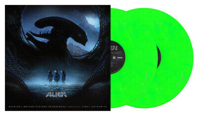 Jerry Goldsmith - ALIEN original motion picture soundtrack 2LP ACID GREEN vinyl