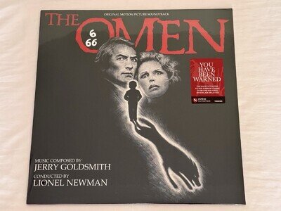 Jerry Goldsmith - The Omen Soundtrack - Blood Red 12” Vinyl with Black Splatter