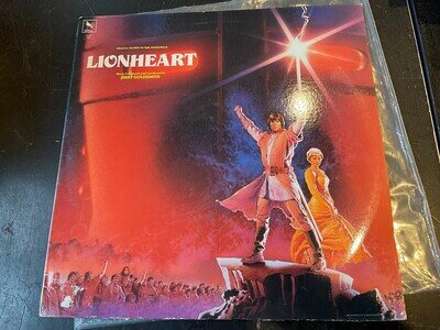 LIONHEART (Jerry Goldsmith) 1987 Varese Sarabande US 1st Score Soundtrack LP EX