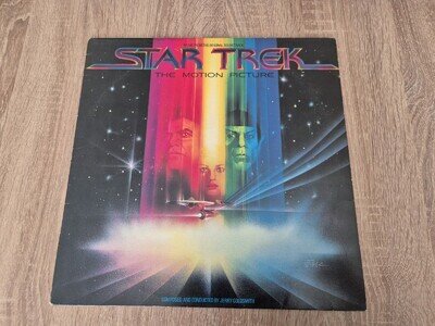 STAR TREK THE MOTION PICTURE ORIGINAL SOUNDTRACK 12" VINYL RECORD