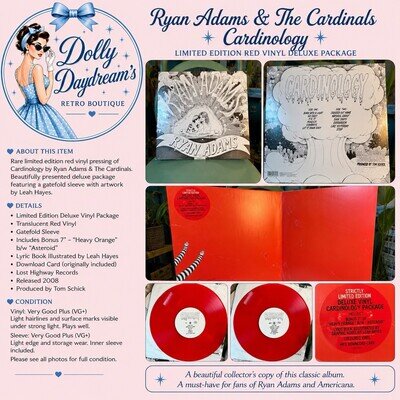 Ryan Adams & The Cardinals Cardinology Lost Highway B0011787-01 2LP Red