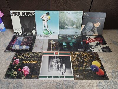 Ryan Adams 7" Inch Vinyl Record 11 x Collection Singles 1984 EP PaxAm Rare