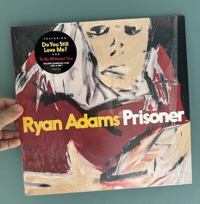 Ryan Adams Prisoner 12" Black Vinyl LP 33RPM PAX-AM 2017 Rock