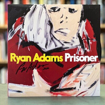 Ryan Adams Prisoner vinyl LP signed twice