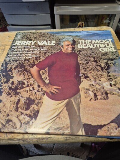 JERRY VALE - The Most Beautiful Girl - Excellent Condition LP Record CBS 80351