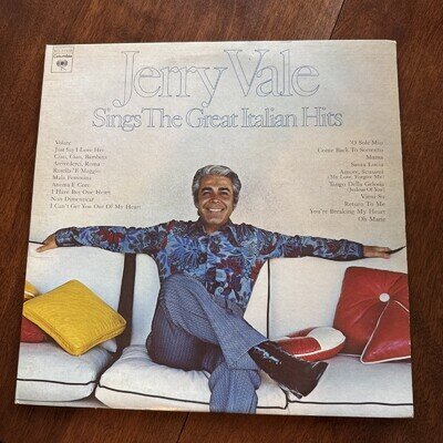 Jerry Vale Sings The Great Italian Hits 2-LP 1972 Columbia CG-31938