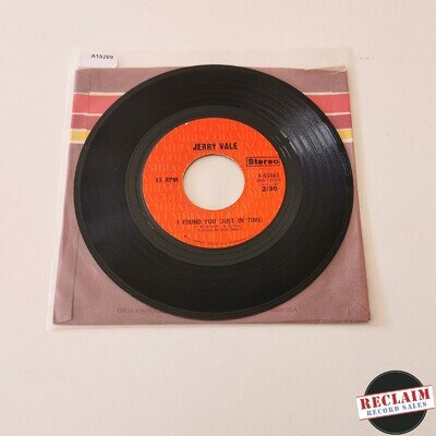 jerry vale - two purple shadows 7" vinyl record VG