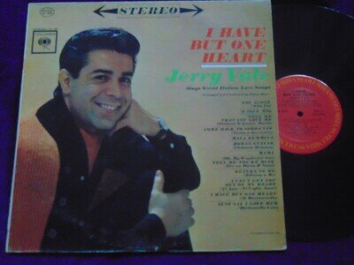 JERRY VALE " I Have but one Heart" VINYL LP USA COLUMBIA CL 1797