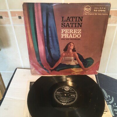 Perez Prado And His Orchestra – Latin Satin - VINYL RECORD LP-RD.27046