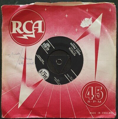 PEREZ PRADO - Patricia/Why Wait - RCA - RCA 1067 - NM