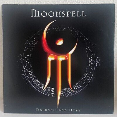 Moonspell - Darkness And Hope Vinyl 2001 Firt Pressing