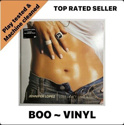 Jennifer Lopez - j-lo - Love Don't Cost A Thing - 1999 - Vinyl House Hip Hop EX