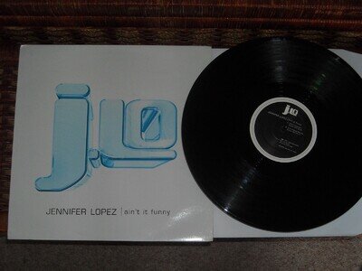 Jennifer Lopez 12" vinyl single Ain't It Funny XPR3482 PROMO Test Play Ex JLo