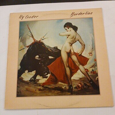 Ry Cooder 'Borderline' 12" Vinyl Album. Very Good Condition