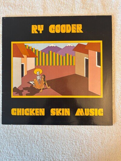 Ry Cooder Chicken Skin Music vinyl cat# REP 54 083 1976 DE Original EX/VG