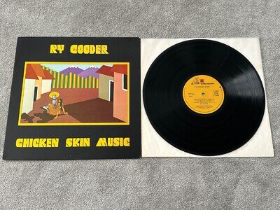 RY COODER - CHICKEN SKIN MUSIC - NM UK 12" VINYL LP K54083 ULTRASONIC CLEANED!!