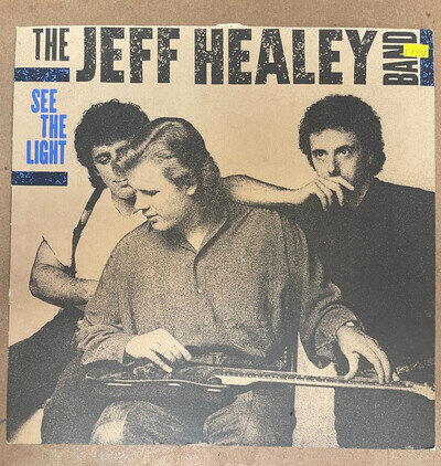 THE JEFF HEALEY BAND SEE THE LIGHT ARISTA GERMANY 1988 VG+/EX