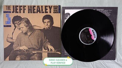 The Jeff Healey Band - See The Light, vinyl LP 1988, Arista 209441 - NM