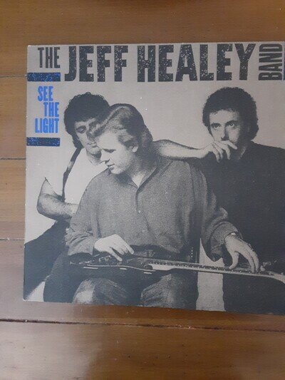 The Jeff Healey Band See the Light 1988 UK Vinyl Album, Arista 209441