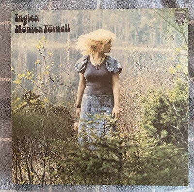Monica Törnell Ingica Swedish Folk Rock Pop Vinyl lp 1972 Philips
