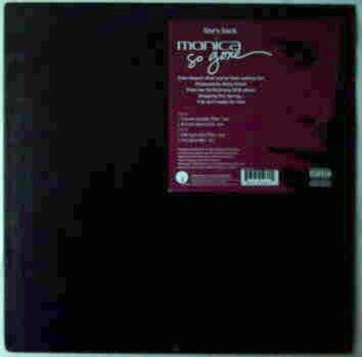 Monica - So Gone - USA 12" Vinyl - 2003 - J Records