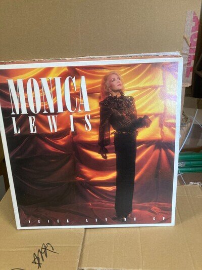 MONICA LEWIS NEVER LET ME GO, VINYL LP, APLP1010, VG+