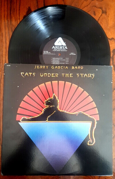 Jerry Garcia Band - Cats Under The Stars - SASA/SBSB - 1978 + Inner - VG+ VG+