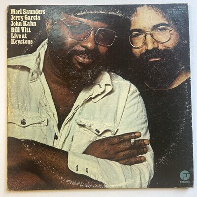 Merl Saunders, Jerry Garcia, Live At Keystone, 2x Vinyl LP, Fantasy 1973, VG+/VG