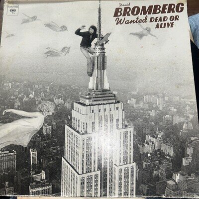 David Bromberg+erry Garcia & Phil Lesh Wanted Dead Or Alive Vinyl LP 1974)Vg+vg+